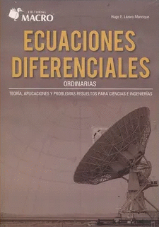 ECUACIONES DIFERENCIALES ORDINARIAS
