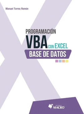 PROGRAMACION VBA CON EXCEL BASE DE DATOS