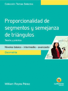PROPORCIONALIDAD DE SEGMENTOS Y SEMEJANZA DE TRI�NGULOS