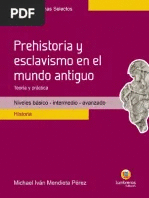 PREHISTORIA  Y ESCLAVISMO EN  EL MUNDO ANTIGUO