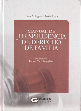 MANUAL DE JURISPRUDENCIA DE DERECHO DE FAMILIA