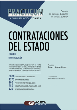 PRACTICUM DE CONTRATACIONES DEL ESTADO TOMO II