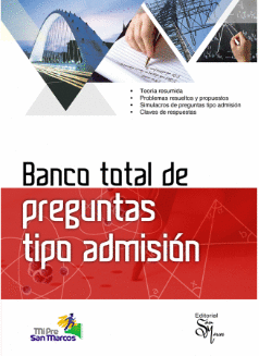 BANCO TOTAL DE PREGUNTAS TIPO ADMISION