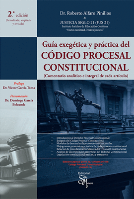 GUA EXEGTICA Y PRCTICA DEL CDIGO PROCESAL CONSTITUCIONAL + CD-ROM