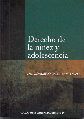 DERECHO DE LA NI�EZ Y ADOLESCENCIA