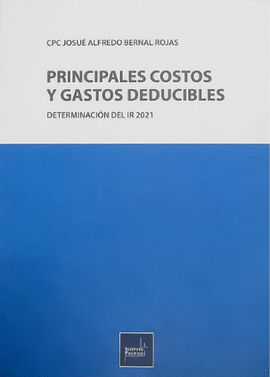 PRINCIPALES COSTOS Y GASTOS DEDUCIBLES