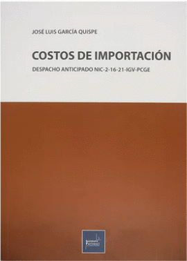 COSTOS DE IMPORTACIN