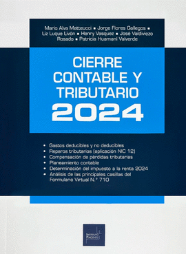 CIERRE CONTABLE Y TRIBUTARIO 2024