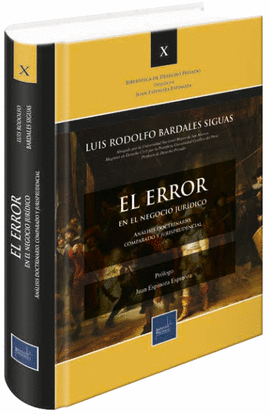 EL ERROR EN EL NEGOCIO JURIEN