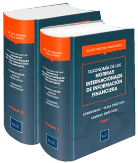 TAXONOMA DE LAS NORMAS INTERNACIONALES DE INFORMACIN FINANCIERA. 2 TOMOS