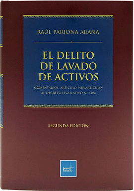 EL DELITO DE LAVADO DE ACTIVOS