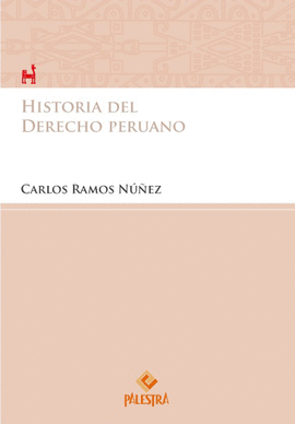 HISTORIA DEL DERECHO PERUANO TAPA R�STICA