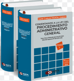 COMENTARIOS A LA LEY DEL PROCEDIMIENTO ADMINISTRATIVO GENERAL 2 TOMOS
