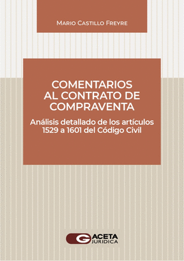 COMENTARIOS AL CONTRATO DE COMPRAVENTA