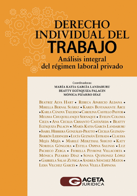 DERECHO INDIVIDUAL DEL TRABAJO