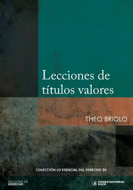 LECCIONES DE TTULOS VALORES