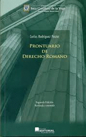 PRONTUARIO DE DERECHO ROMANO