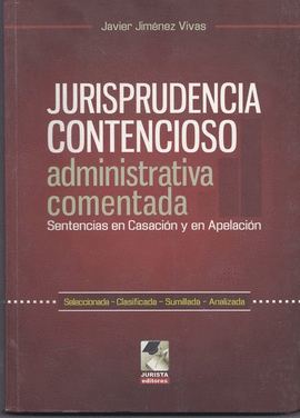 JURISPRUDENCIA CONTENCIOSO ADMINISTRATIVA COMENTADA