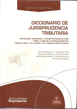 DICCIONARIO DE JURISPRUDENCIA TRIBUTARIA