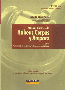 MANUAL PRCTICO DE HBEAS CORPUS Y AMPARO