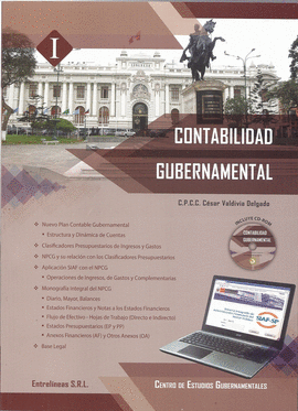 CONTABILIDAD GUBERNAMENTAL 2 TOMOS + CD-ROM