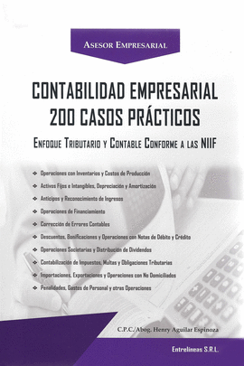 CONTABILIDAD EMPRESARIAL 200 CASOS PRCTICOS