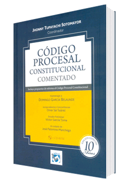 CODIGO PROCESAL CONSTITUCIONAL COMENTADO + CD-ROM