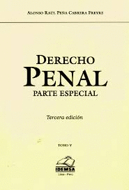 DERECHO PENAL PARTE ESPECIAL TOMO V