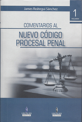 COMENTARIOS AL NUEVO CDIGO PROCESAL PENAL VOL 1