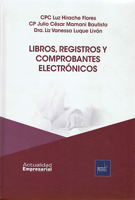 LIBROS, REGISTROS Y COMPROBANTES ELECTRNICOS
