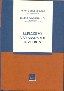 EL REGISTRO DECLARATIVO DE INMUEBLES