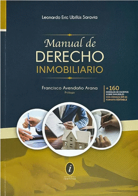 MANUAL DE DERECHO INMOBILIARIO