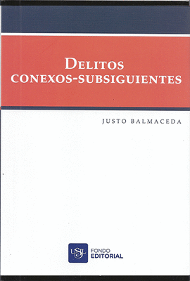 DELITOS CONEXOS SUBSIGUIENTES