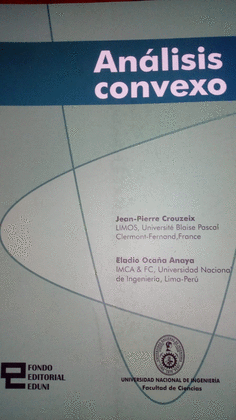ANALISIS CONVEXO
