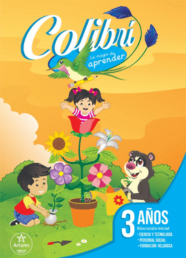 COLIBRÍ SERIE DE EDUCACION INICIAL 3 AÑOS (PACK 6 LIBROS) - San Cristobal  Libros SAC. Derechos Reservados