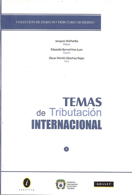 TEMAS DE TRIBUTACION INTERNACIONAL