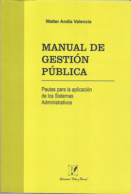 MANUAL DE GESTION PUBLICA + CD ROM