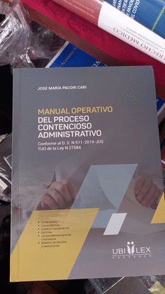 MANUAL OPERATIVO DEL PROCESO CONTENCIOSO ADMINISTRATIVO