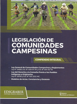 LEGISLACIN DE COMUNIDADES CAMPESINAS