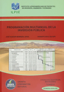PROGRAMACION MULTIANUAL DE LA INVERSION PUBLICA TOMO II