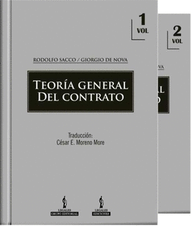 TEOR�A GENERAL DEL CONTRATO (2 VOL�MENES)