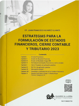 ESTRATEGIAS PARA LA FORMULACIN DE ESTADOS FINANCIEROS, CIERRE CONTABLE Y TRIBUTARIO 2023