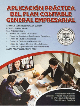 APLICACION PRACTICA DEL PLAN CONTABLE GENERAL EMPRESARIAL + CD
