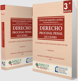 DERECHO PROCESAL PENAL LECCIONES 2 TOMOS