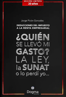 QUIEN SE LLEVO MI GASTO? LA LEY LA SUNAT O LO PERDI YO