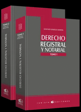 DERECHO REGISTRAL Y NOTARIAL 2 TOMOS