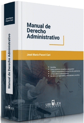 MANUAL DE DERECHO ADMINISTRATIVO