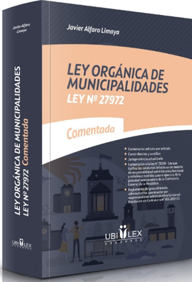 LEY ORGANICA DE MUNICIPALIDADES