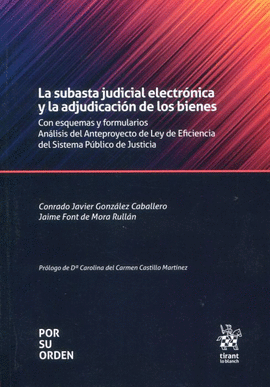 LA SUBASTA JUDICIAL ELECTR�NICA Y LA ADJUDICACI�N DE LOS BIENES. CON ESQUEMAS Y FORMULARIOS