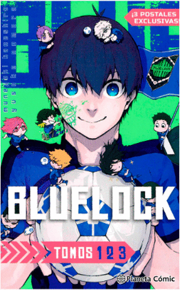SHONEN STARTER SET BLUE LOCK N� 1+2+3